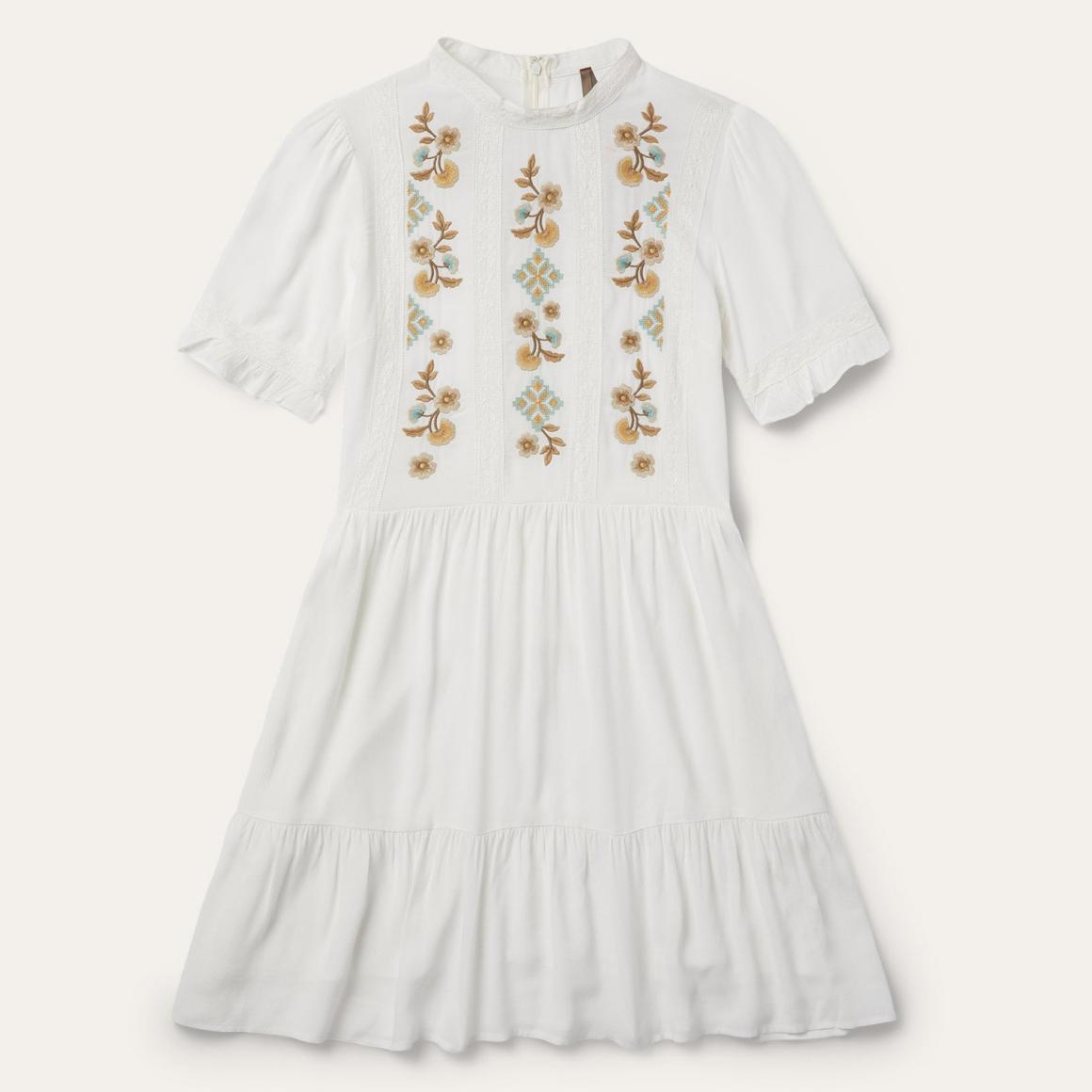 Flat Weave Dress White Women Stetson Mini