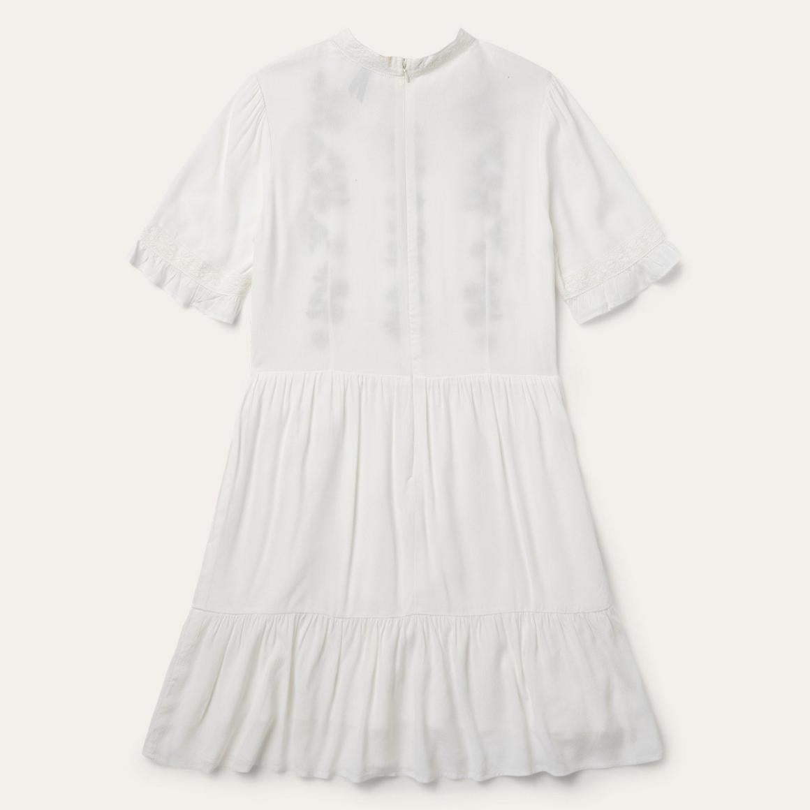 Flat Weave Dress White Women Stetson Mini