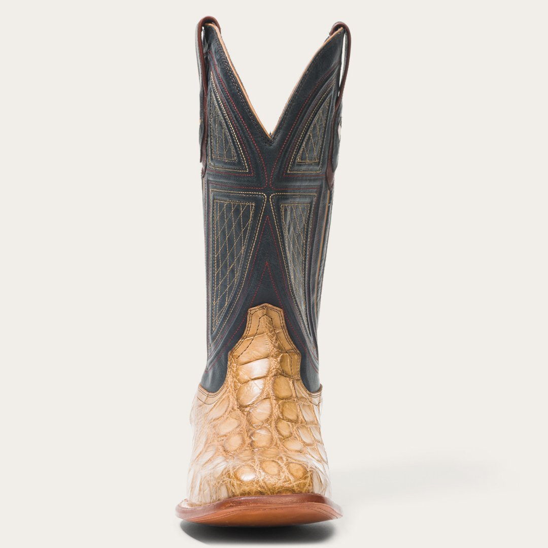 Flaxville Tan Men Stetson Exotics