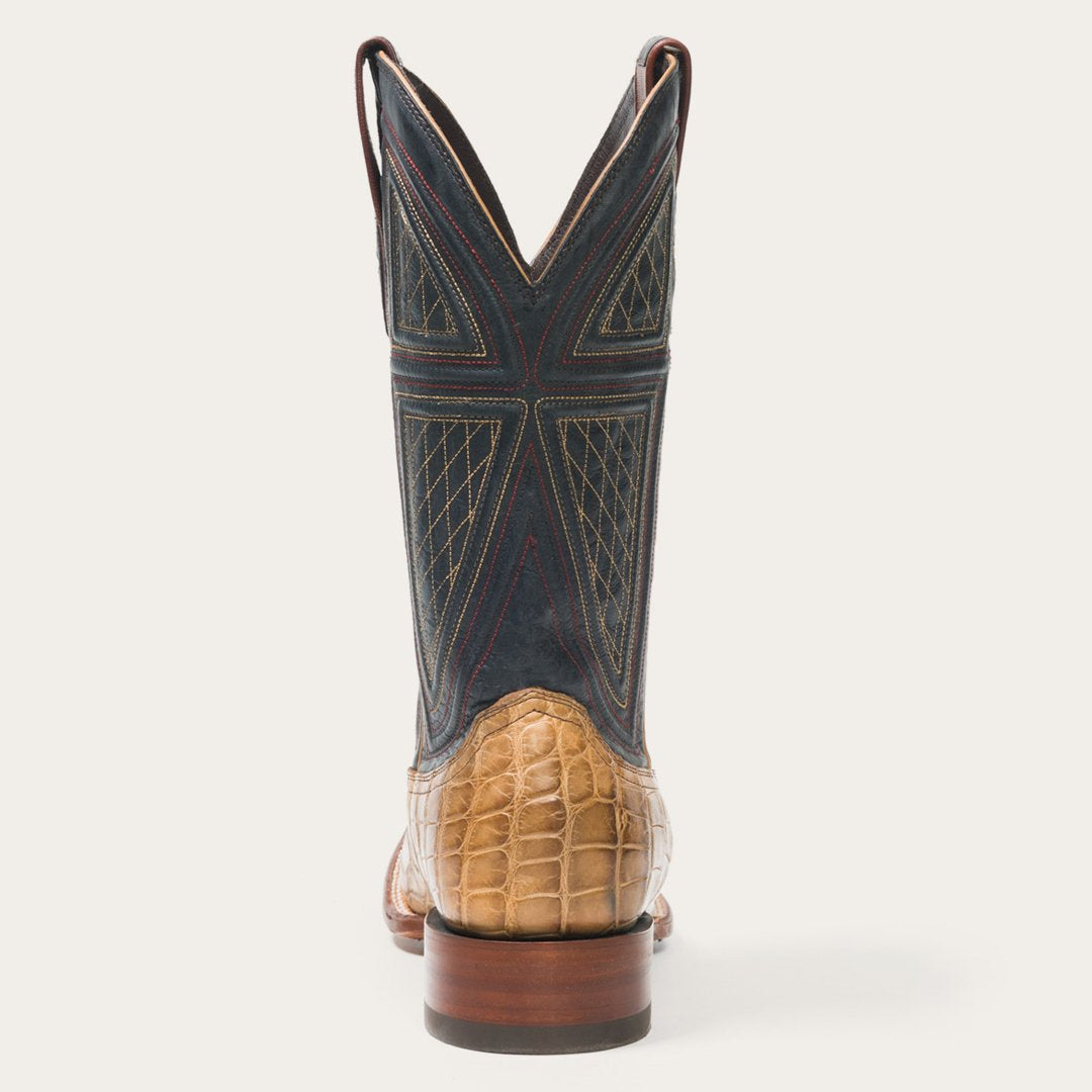 Flaxville Tan Men Stetson Exotics