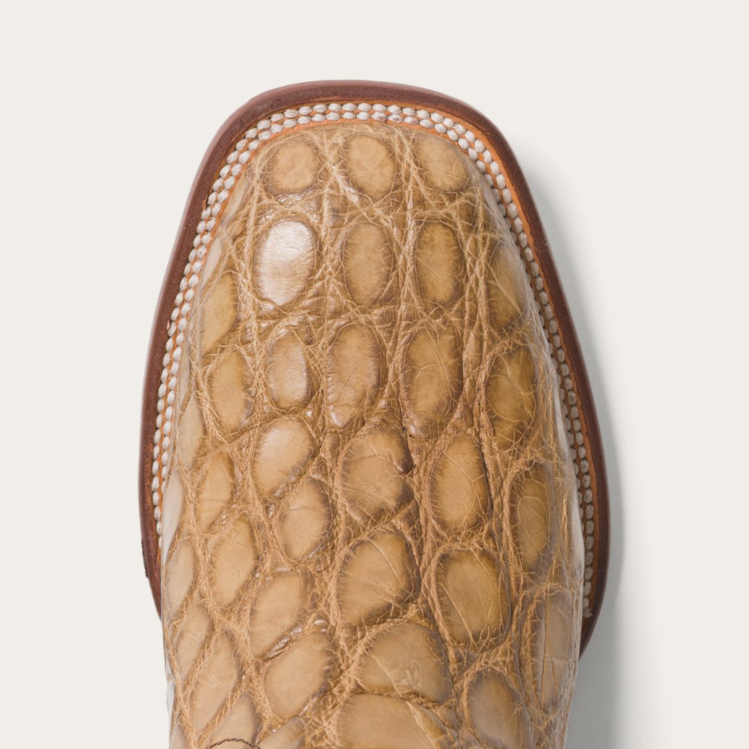 Flaxville Tan Men Stetson Exotics
