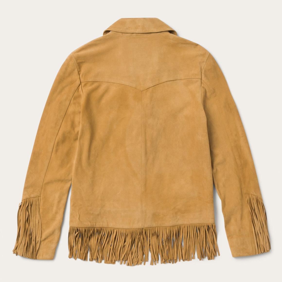 Fringe Suede Jacket Tan Women Stetson Jackets