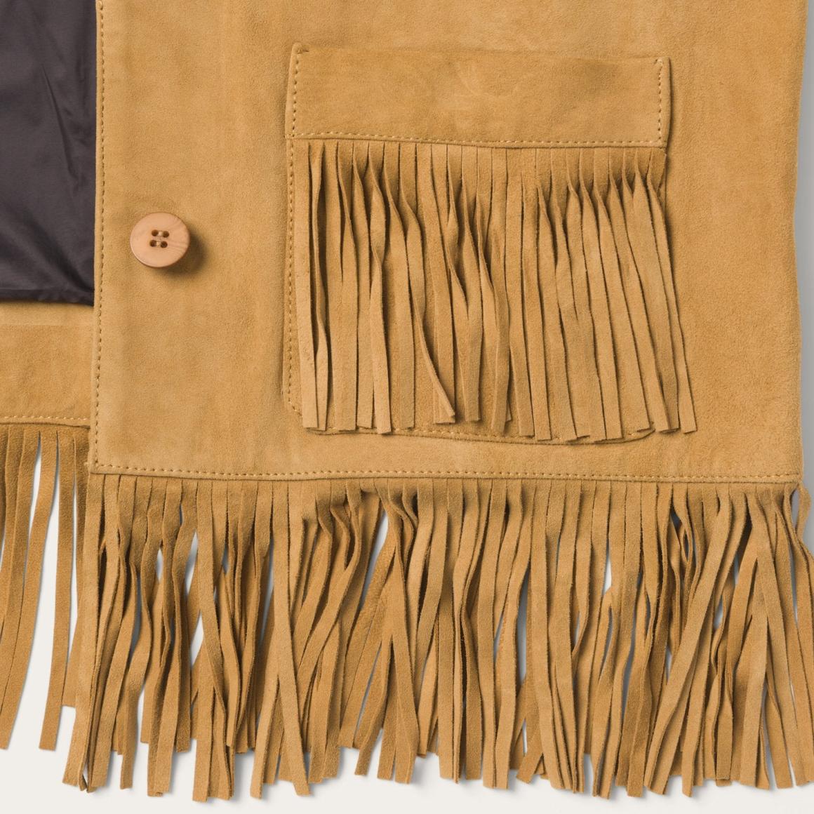 Fringe Suede Jacket Tan Women Stetson Jackets