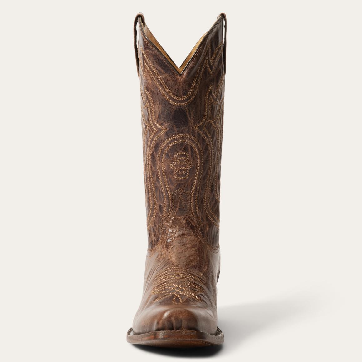 Garrett Boots Brown Men Stetson Western