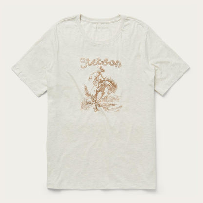 Giddy Up Graphic Tee White Women Stetson Tees