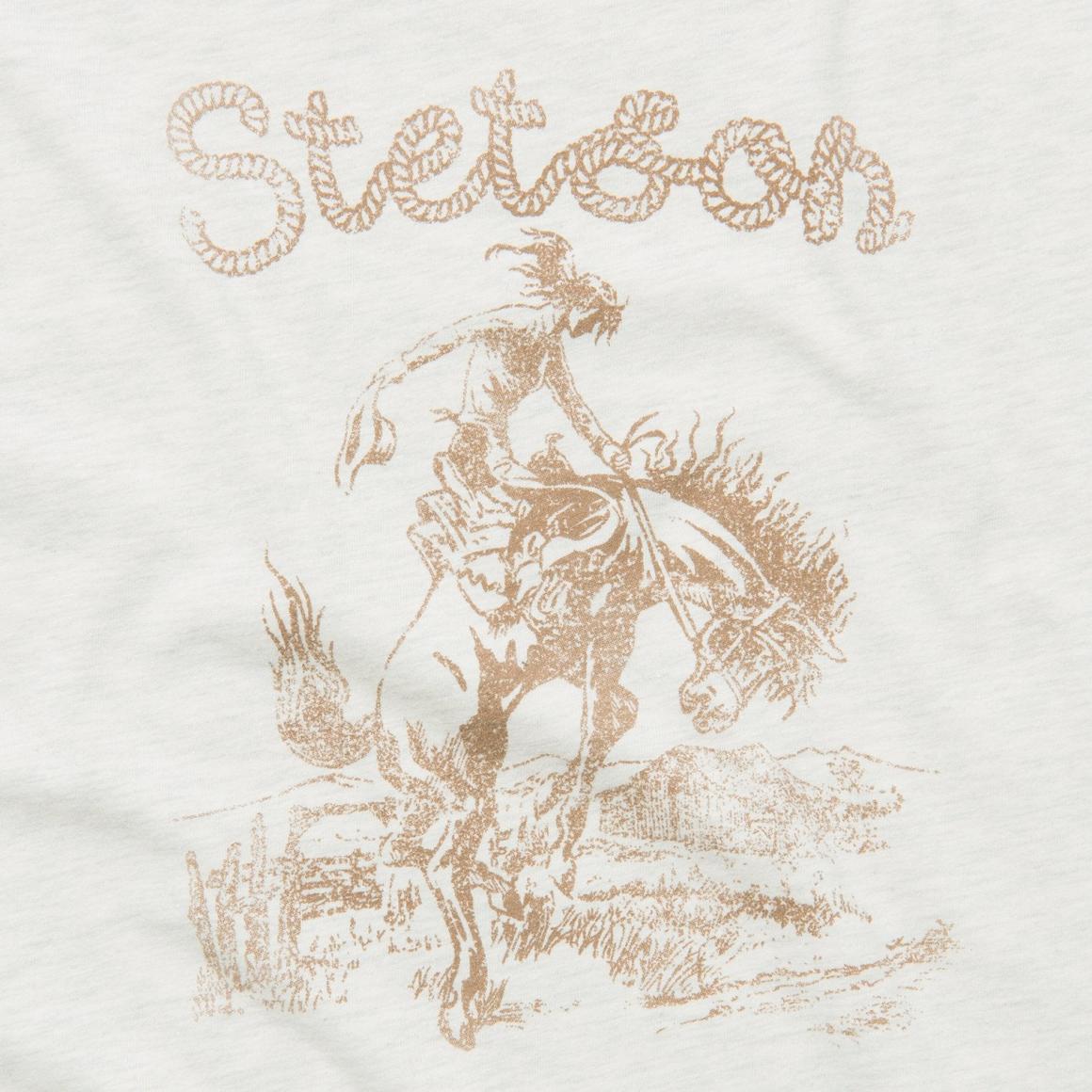Giddy Up Graphic Tee White Women Stetson Tees