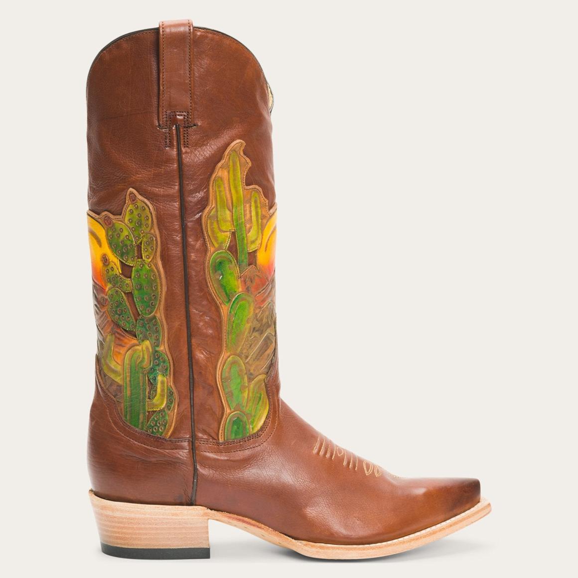 Goldie Boots Brown Women Stetson Western