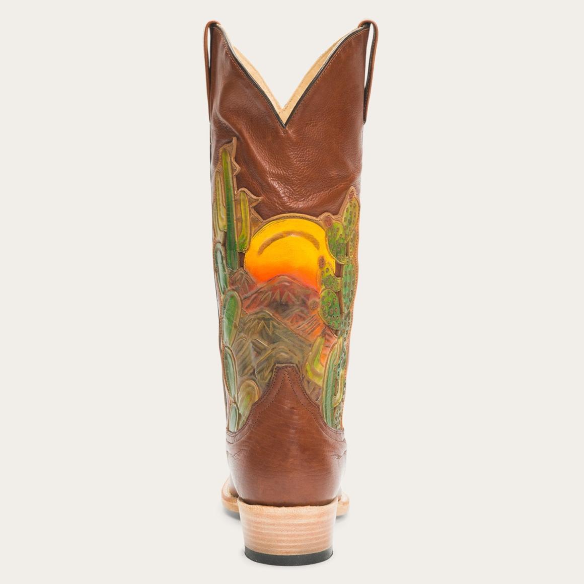 Goldie Boots Brown Women Stetson Western