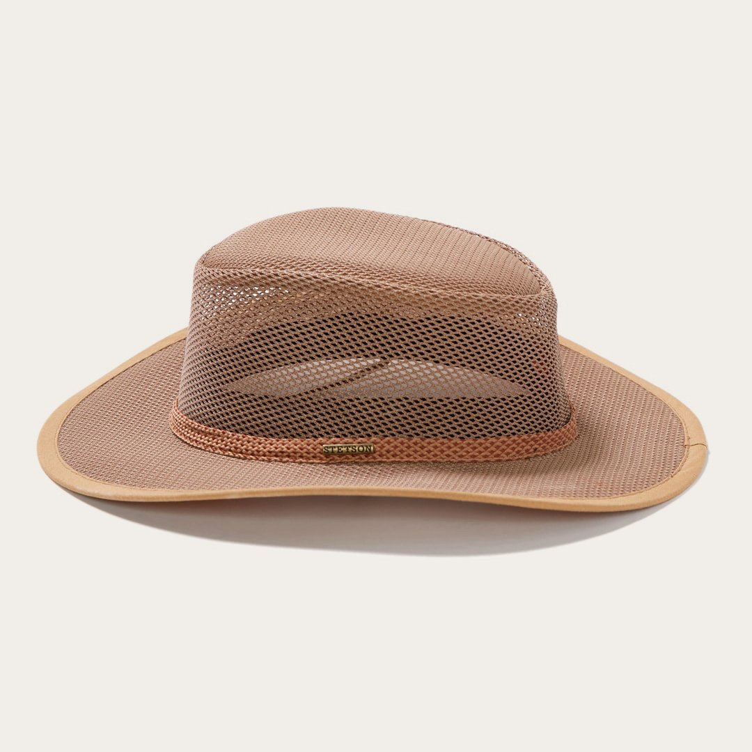 Grand Canyon Mesh Safari Hat Beaver Men/Women Stetson Outdoor