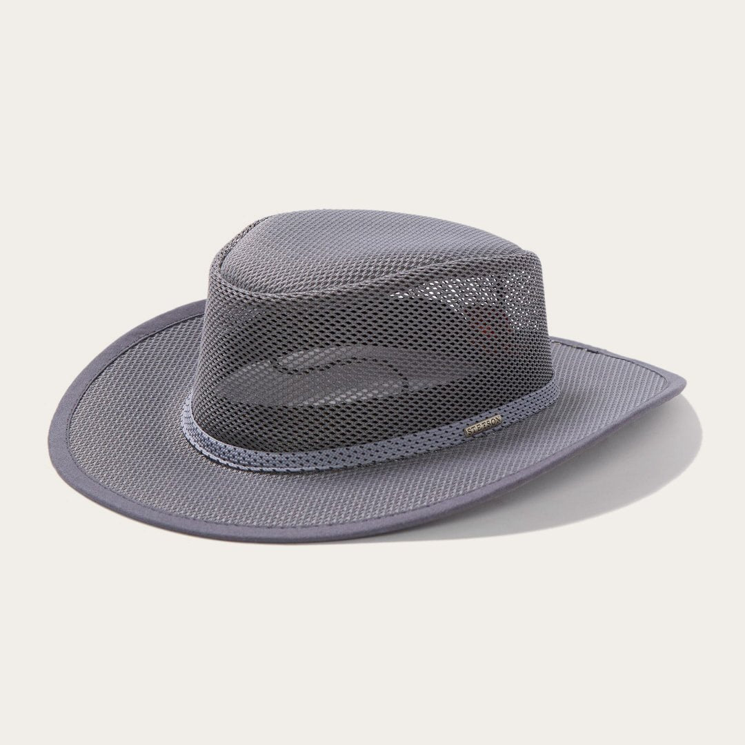 Grand Canyon Mesh Safari Hat Charcoal Men/Women Stetson Outdoor
