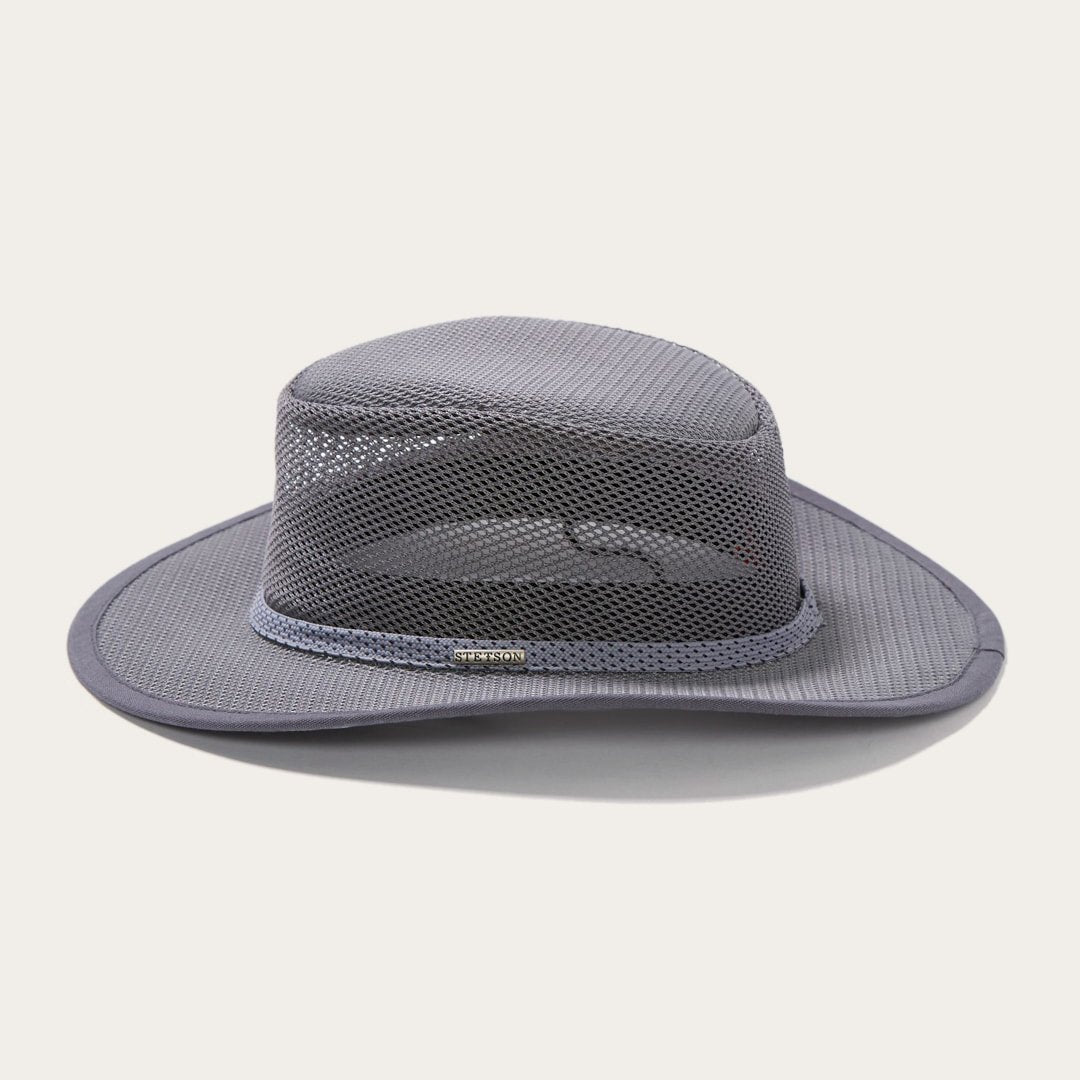 Grand Canyon Mesh Safari Hat Charcoal Men/Women Stetson Outdoor