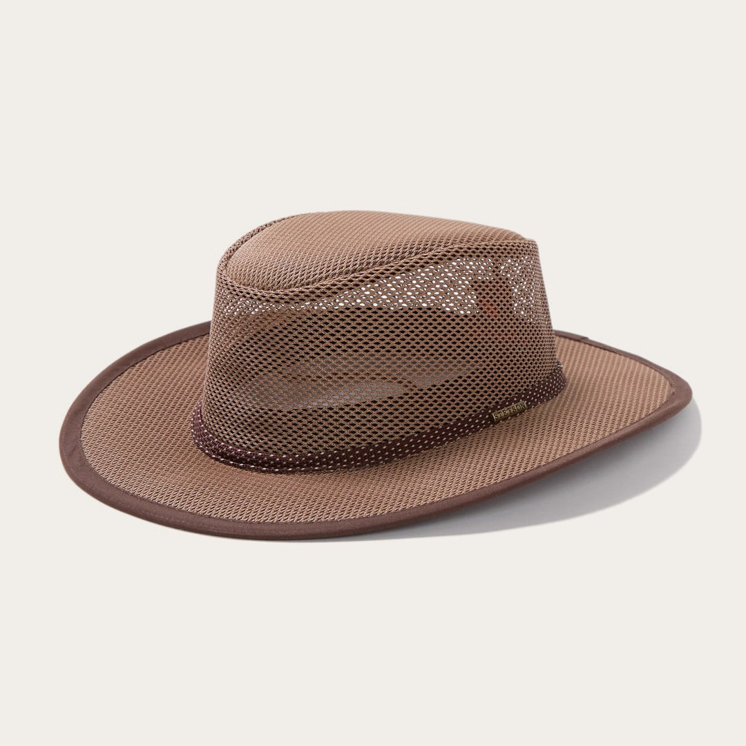 Grand Canyon Mesh Safari Hat Walnut Men/Women Stetson Outdoor