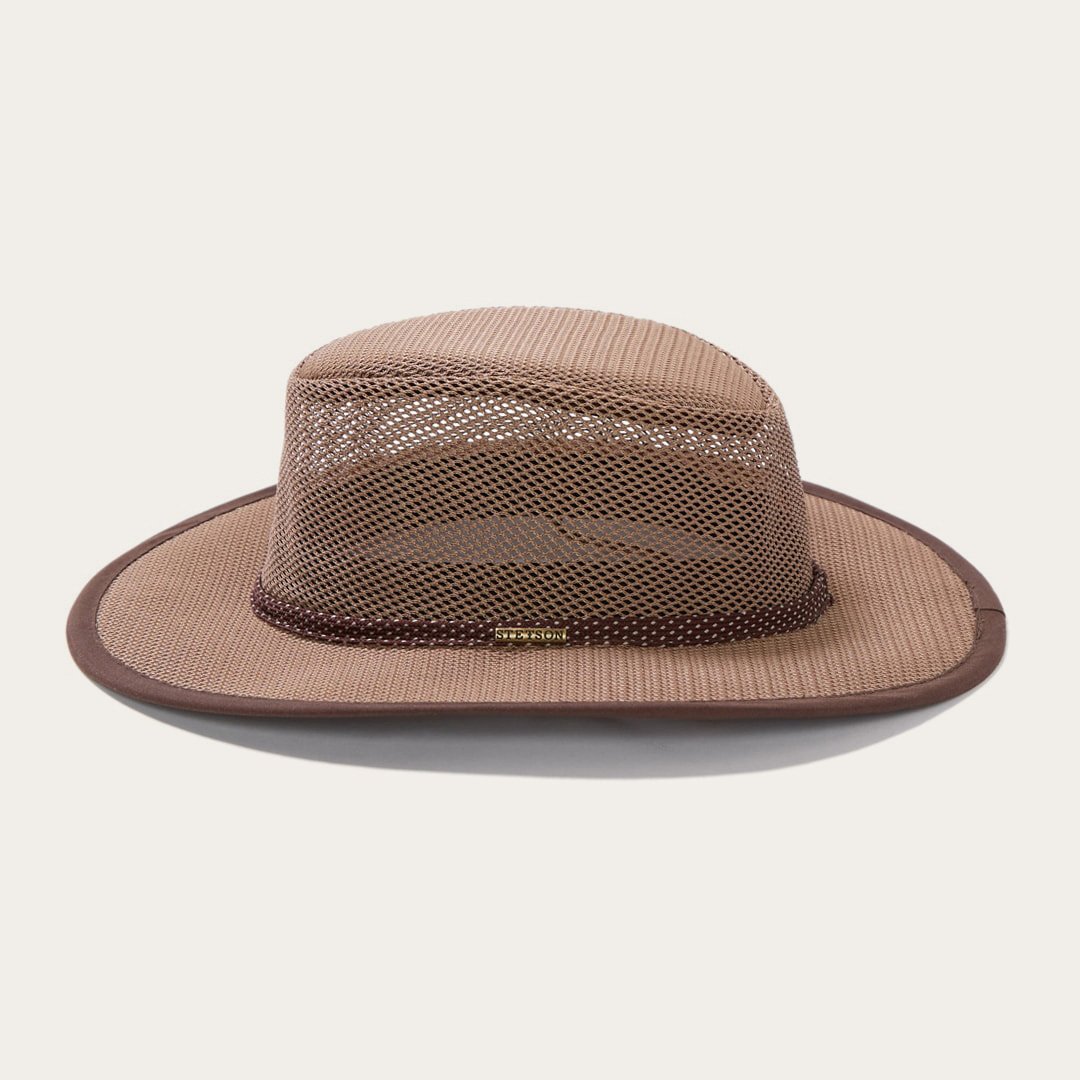 Grand Canyon Mesh Safari Hat Walnut Men/Women Stetson Outdoor