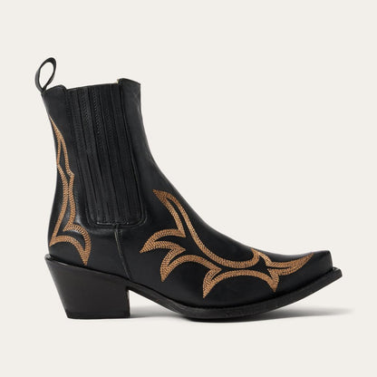 Greta Boots Black Women Stetson Shorties