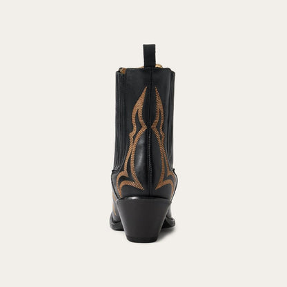 Greta Boots Black Women Stetson Shorties