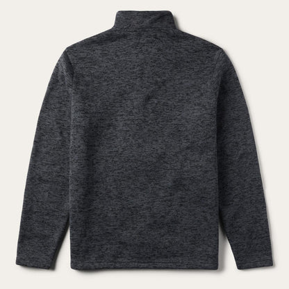 Grey Bonded Knit Sweater Grey Men Stetson Sweaters & Hoodies