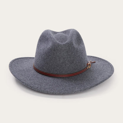 Grey Bull Outdoor Hat Grey Mix Men/Women Stetson Outdoor