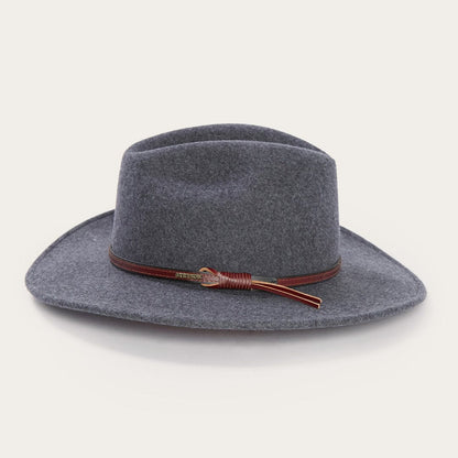 Grey Bull Outdoor Hat Grey Mix Men/Women Stetson Outdoor