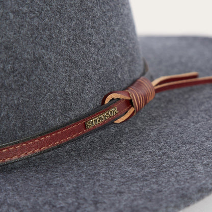 Grey Bull Outdoor Hat Grey Mix Men/Women Stetson Outdoor