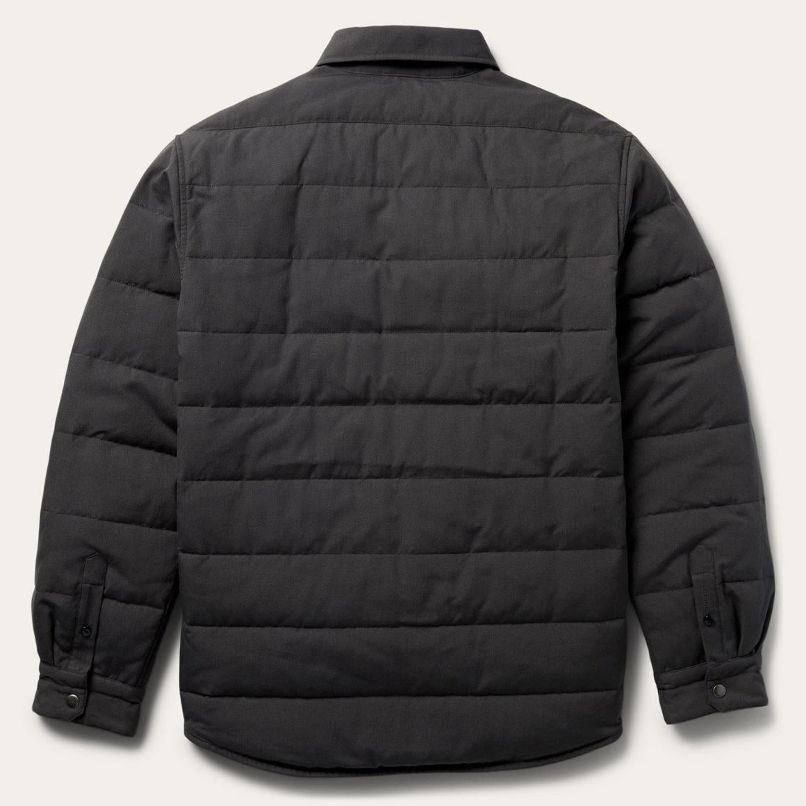 Grey Down Jacket Grey Men Stetson Jackets