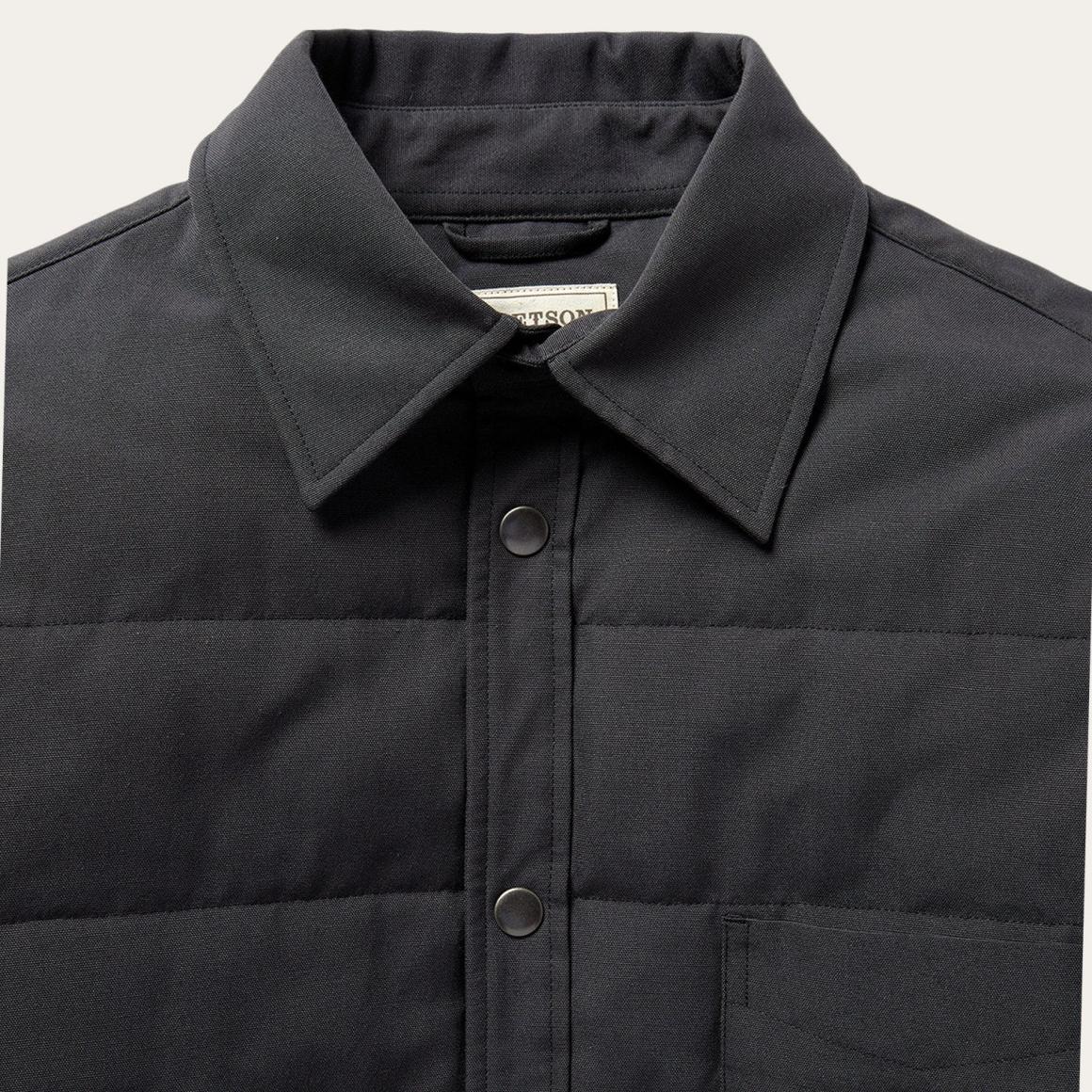 Grey Down Jacket Grey Men Stetson Jackets