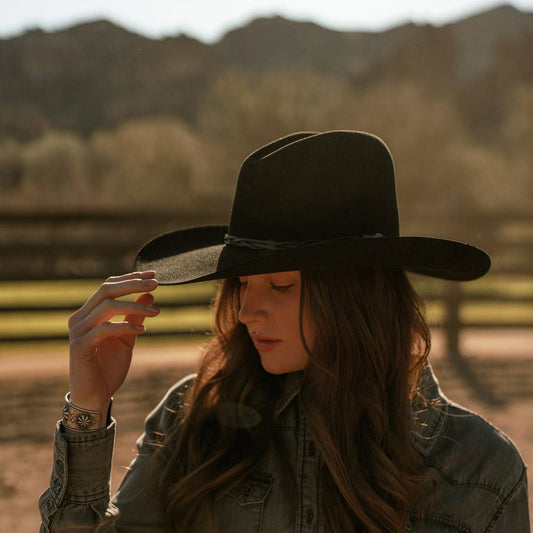 Gus 6X Cowboy Hat Black Men/Women Stetson Western