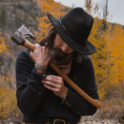 Gus Crushable Outdoor Hat Black Men/Women Stetson Outdoor