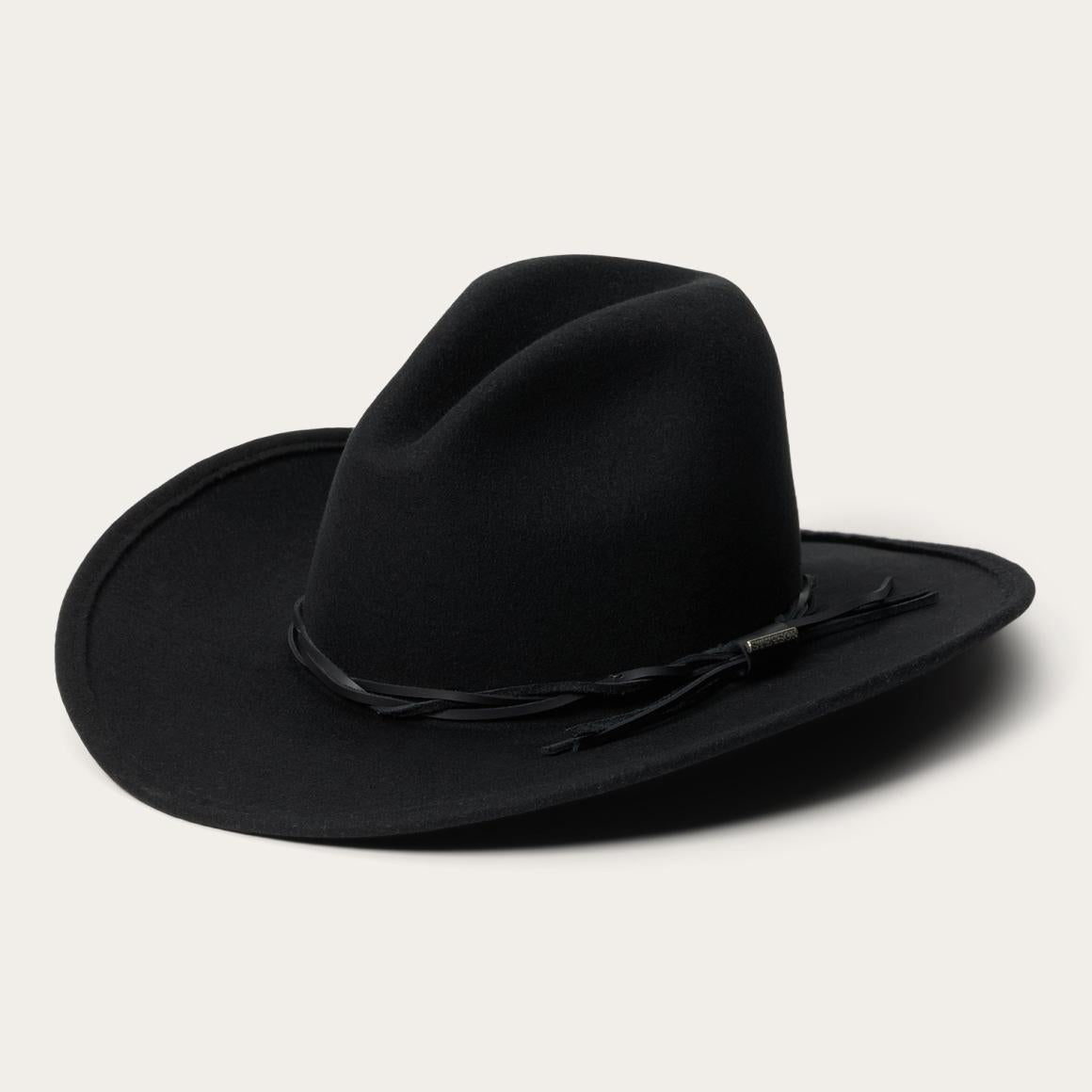 Gus Crushable Outdoor Hat Black Men/Women Stetson Outdoor