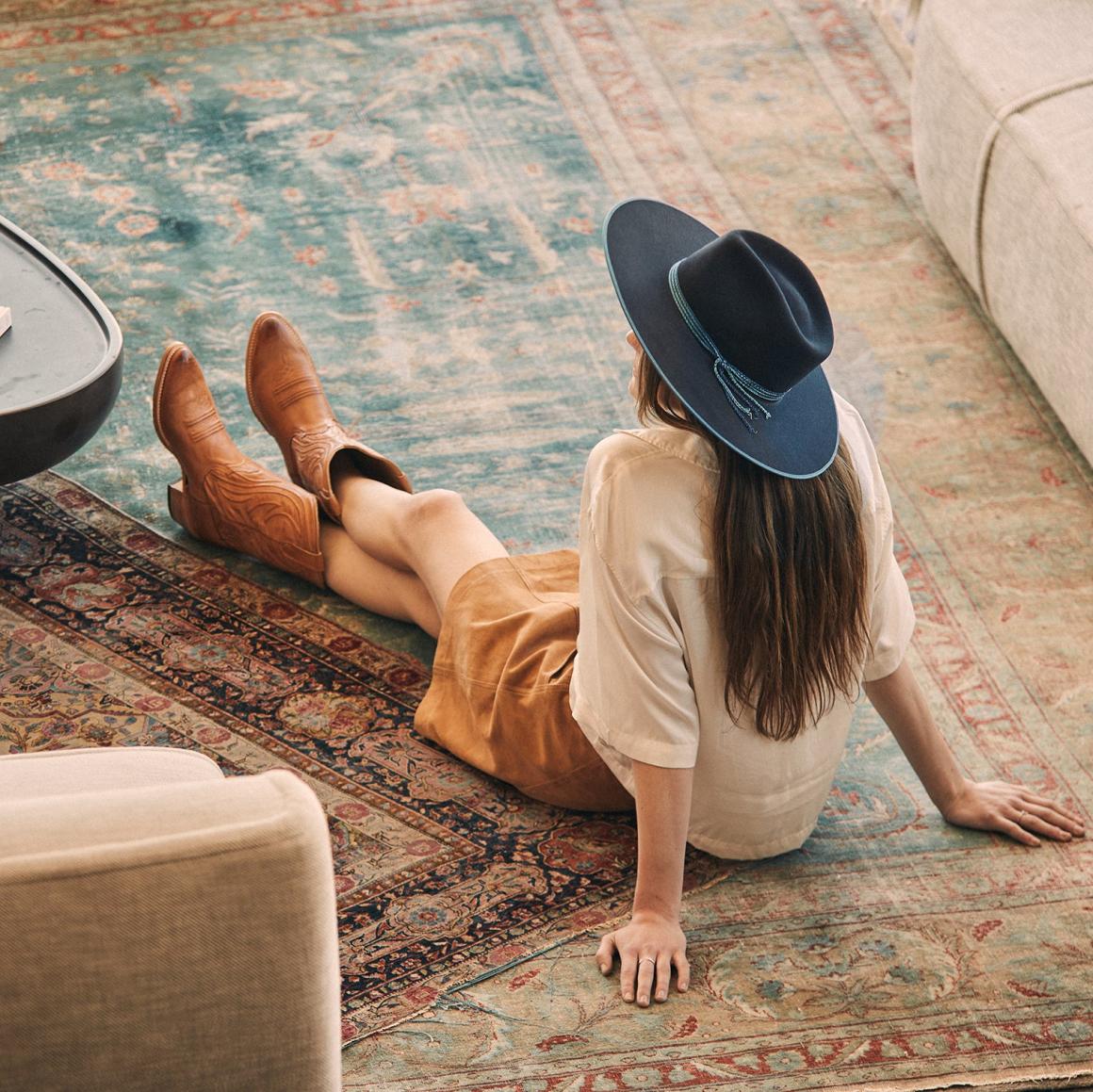 Hardrock Navy Men/Women Stetson Fedora