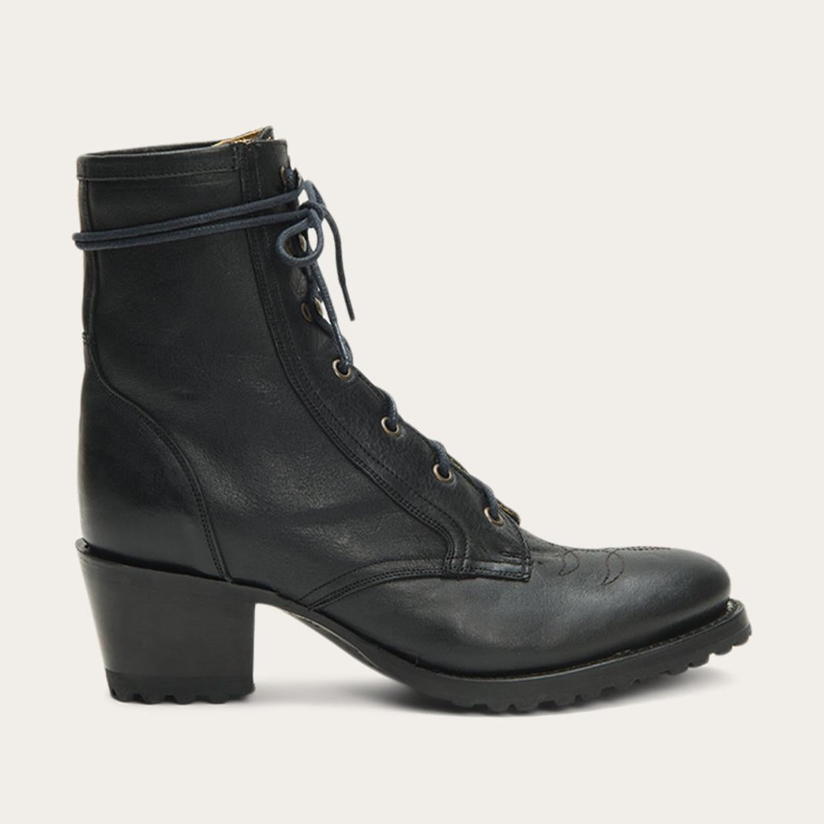Hattie Boots Black Women Stetson Outdoor