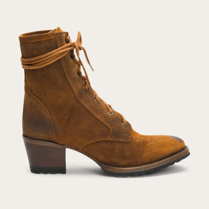 Hattie Boots Brown Women Stetson Outdoor