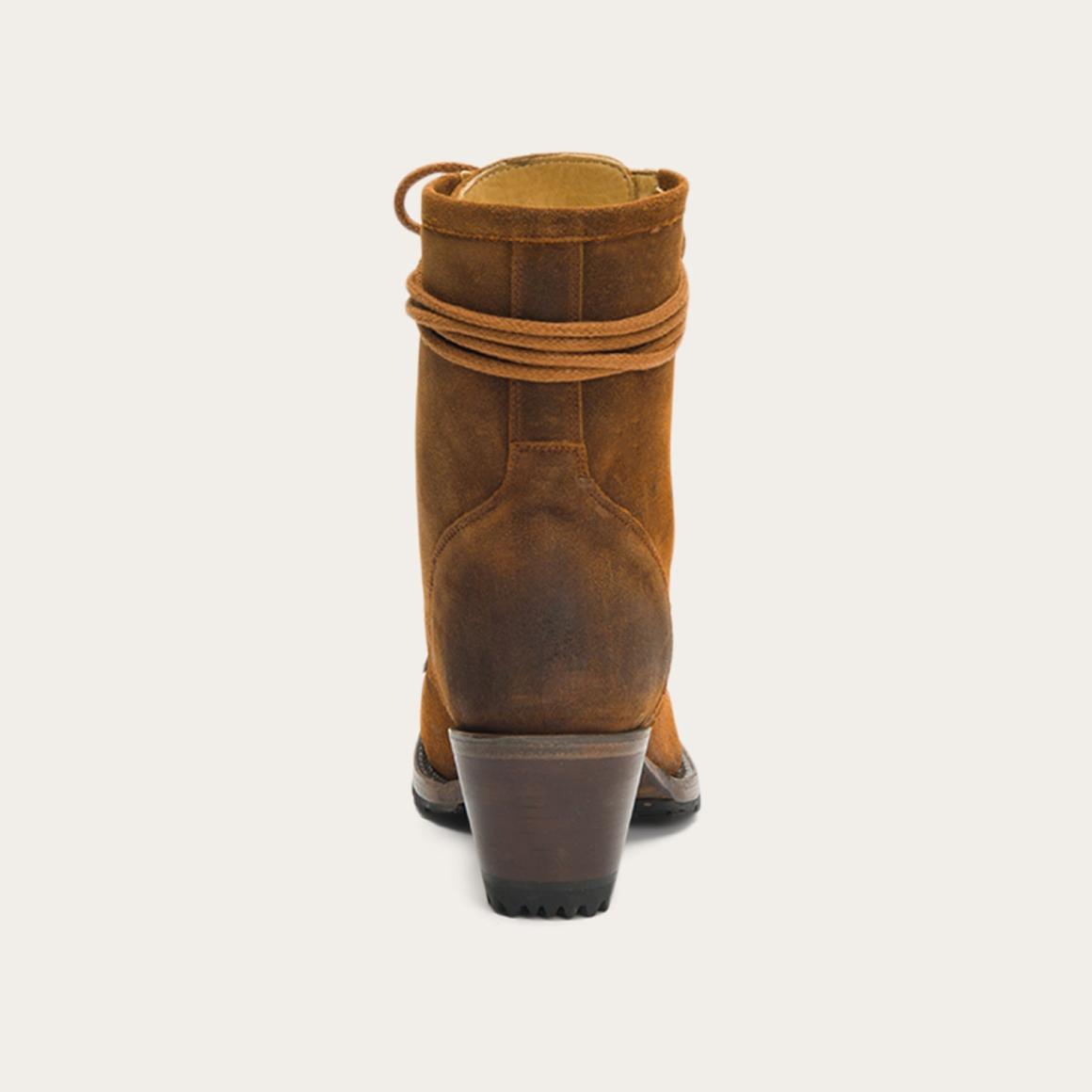 Hattie Boots Brown Women Stetson Outdoor