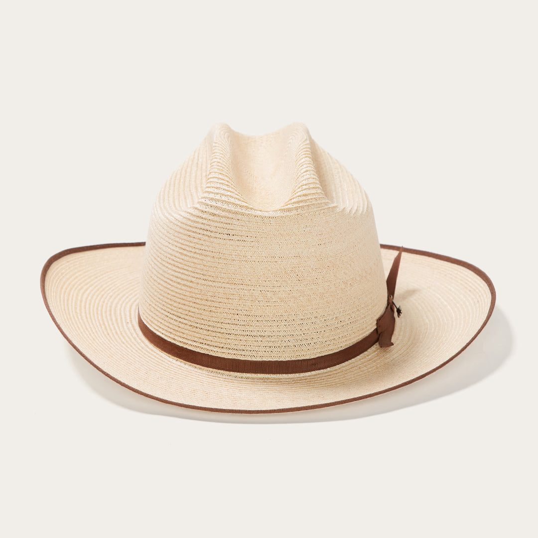 Hemp Straw Open Road Natural Men/Women Stetson Fedora