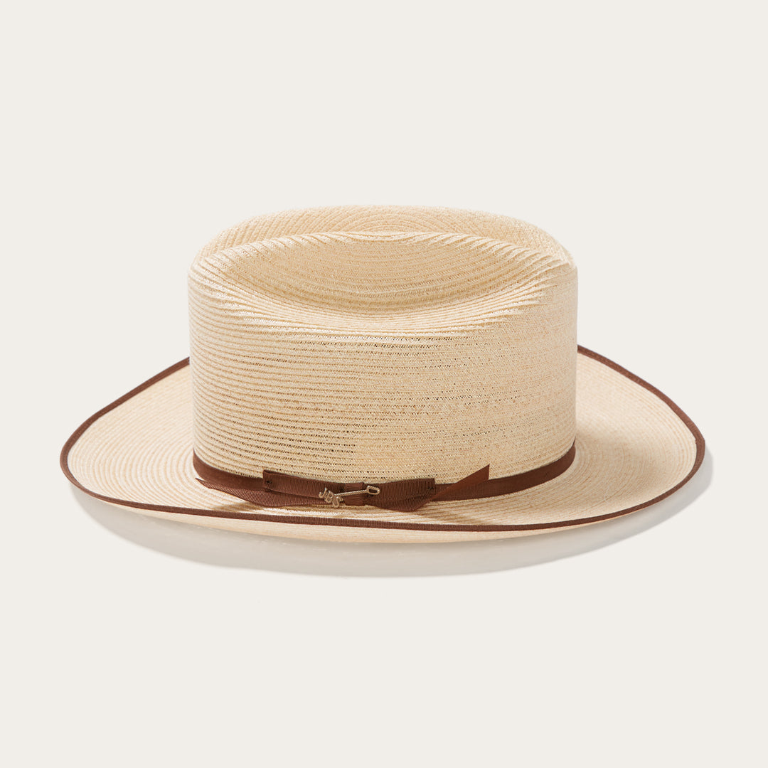 Hemp Straw Open Road Natural Men/Women Stetson Fedora