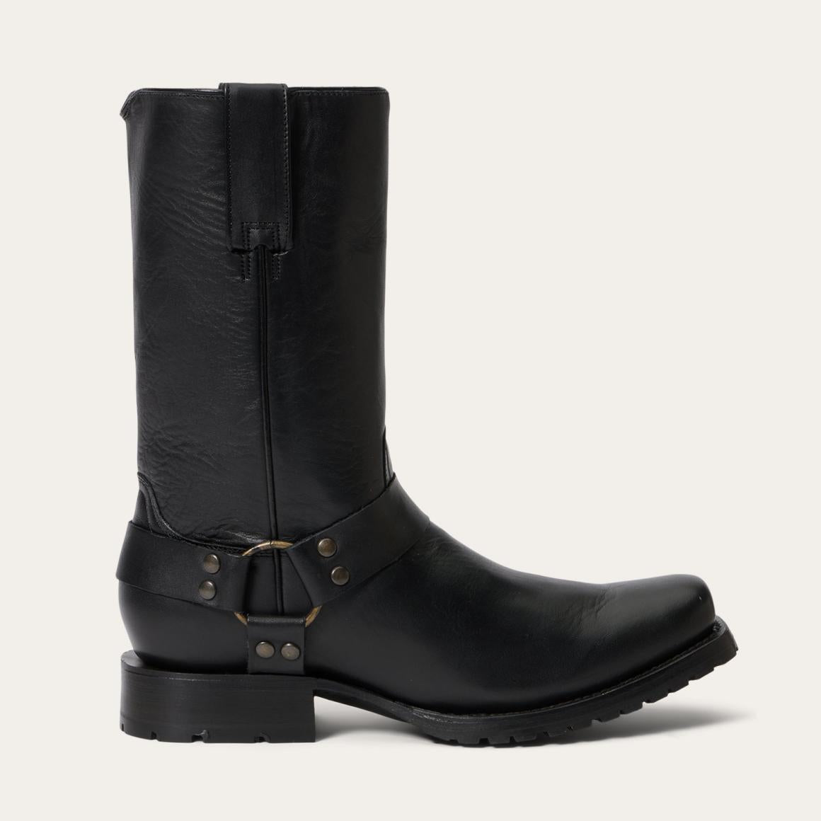 Heritage Harness Boots Black Men Stetson Western