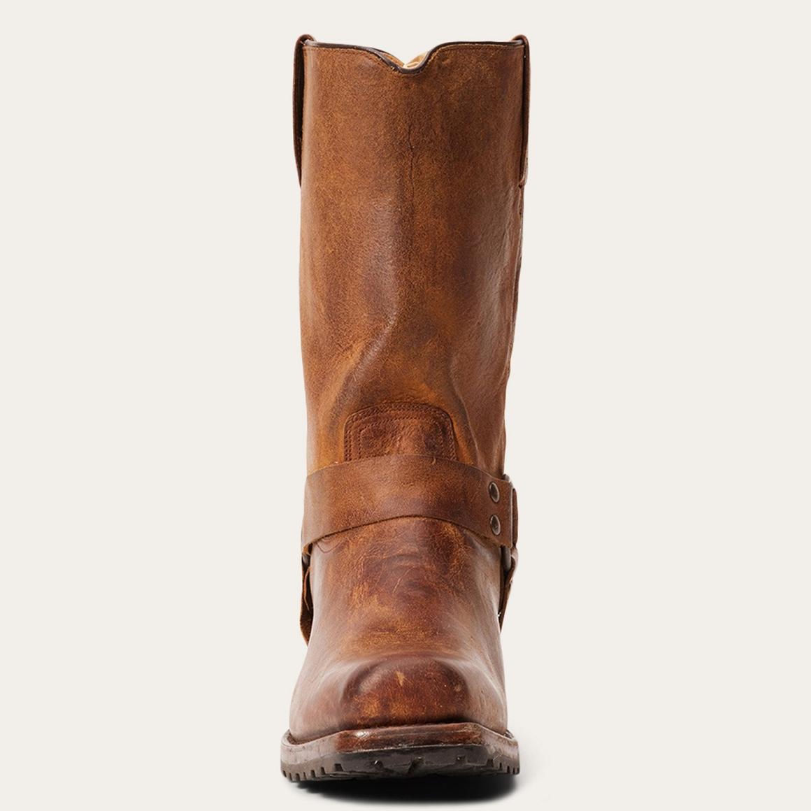 Heritage Harness Boots Oiled Brown Men Stetson Western