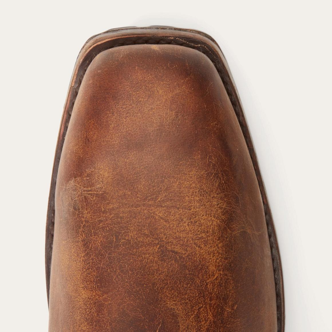 Heritage Harness Boots Oiled Brown Men Stetson Western