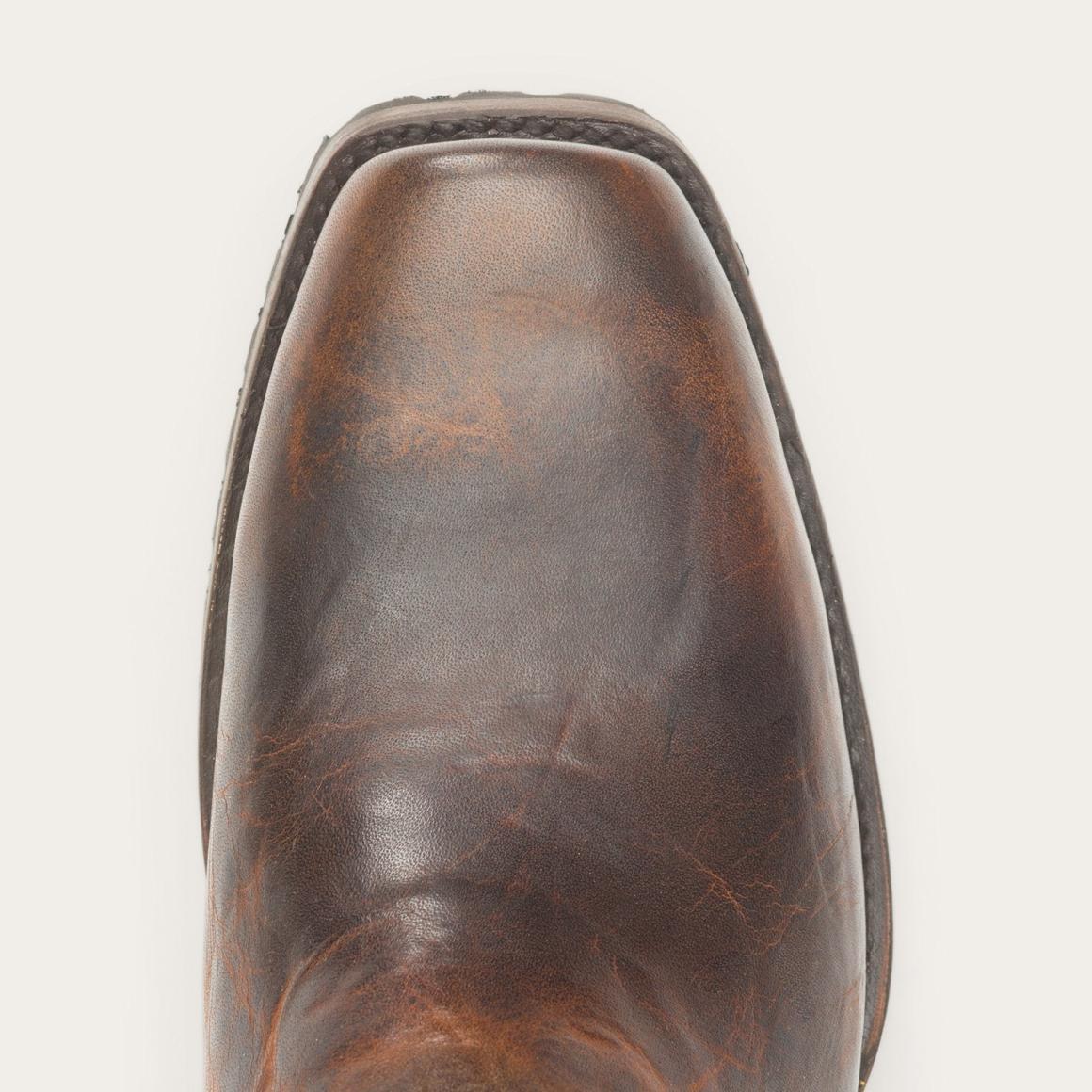 Heritage Harness Boots Waxed Brown Men Stetson Western