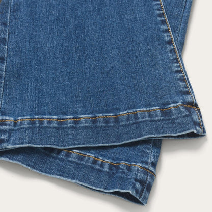 High Waist Flare Jean Blue Women Stetson Denim