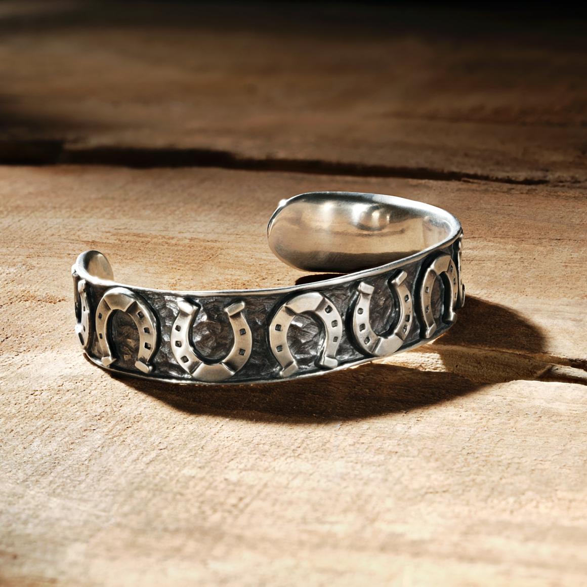 Horseshoe Cuff Men/Women Stetson Jewelry