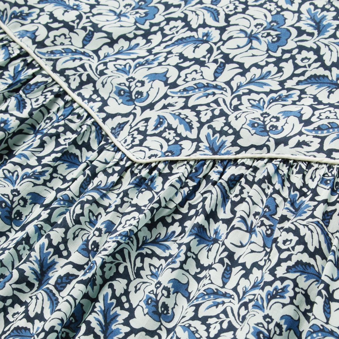 Indigo Tapestry Print Blouse Blue Women Stetson Blouses