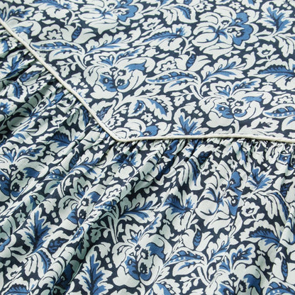 Indigo Tapestry Print Blouse Blue Women Stetson Blouses