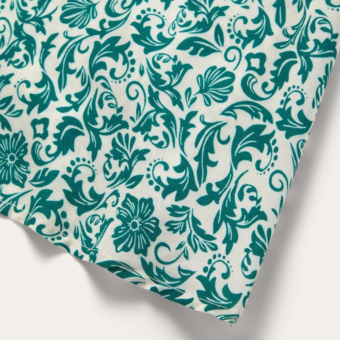 Jade Floral Print Sleeveless Dress Green Women Stetson Midi