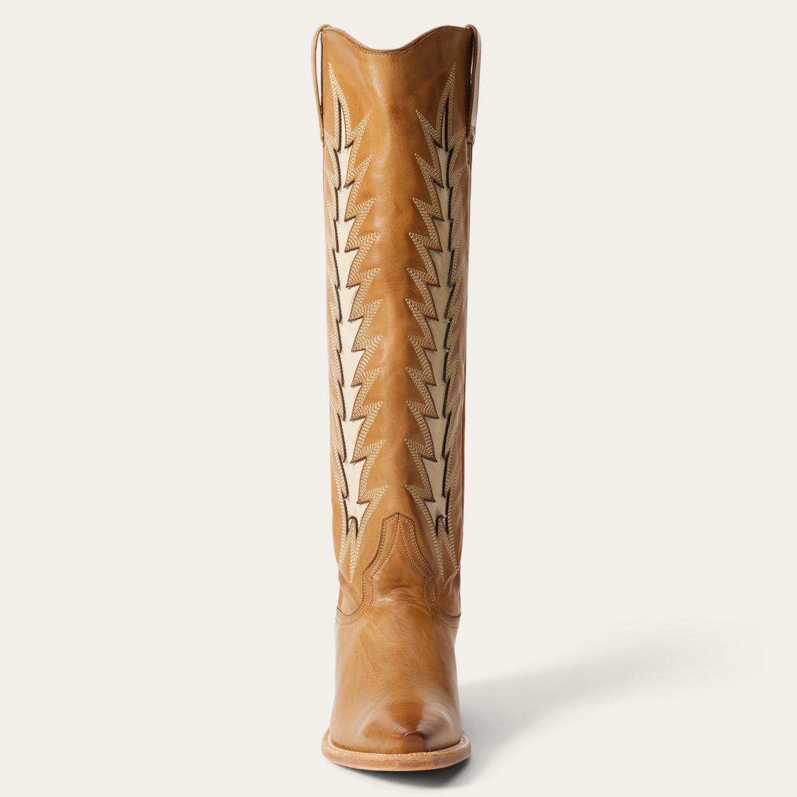 Johnnie Boots Brown Women Stetson Western