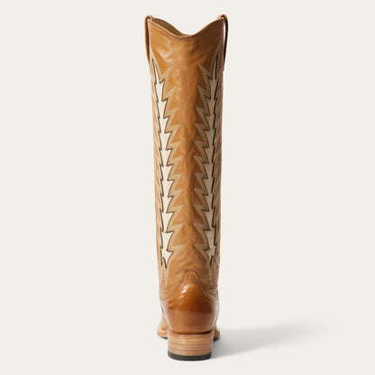 Johnnie Boots Brown Women Stetson Western