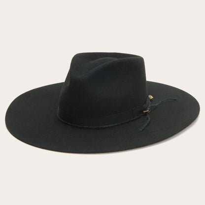 JW Marshall Black Men/Women Stetson Fedora