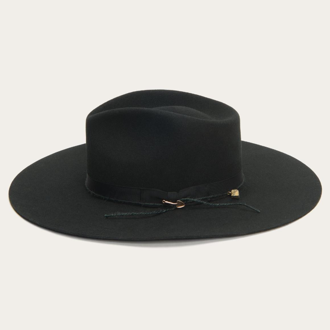JW Marshall Black Men/Women Stetson Fedora