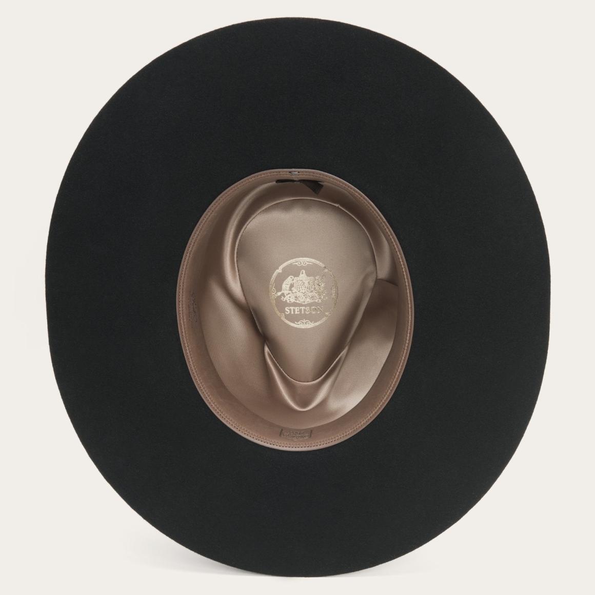 JW Marshall Black Men/Women Stetson Fedora