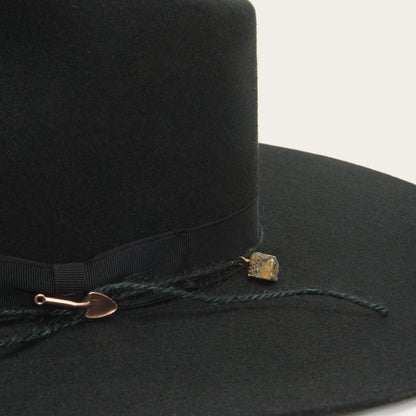 JW Marshall Black Men/Women Stetson Fedora