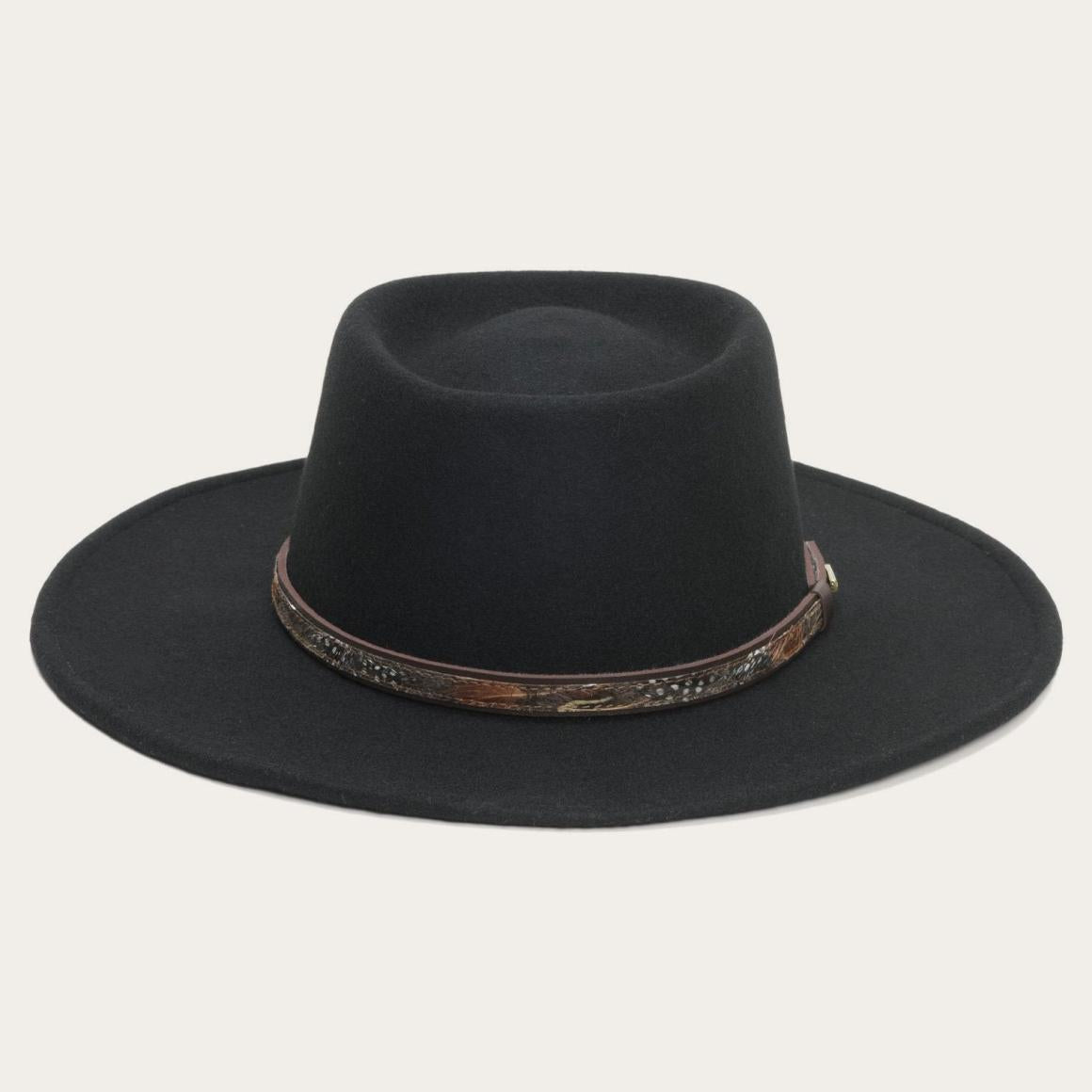 Kelso Outdoor Hat Black Men/Women Stetson Outdoor
